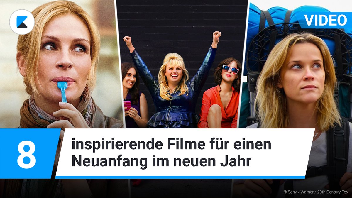 8 inspirierende Filme für einen Neuanfang im neuen Jahr