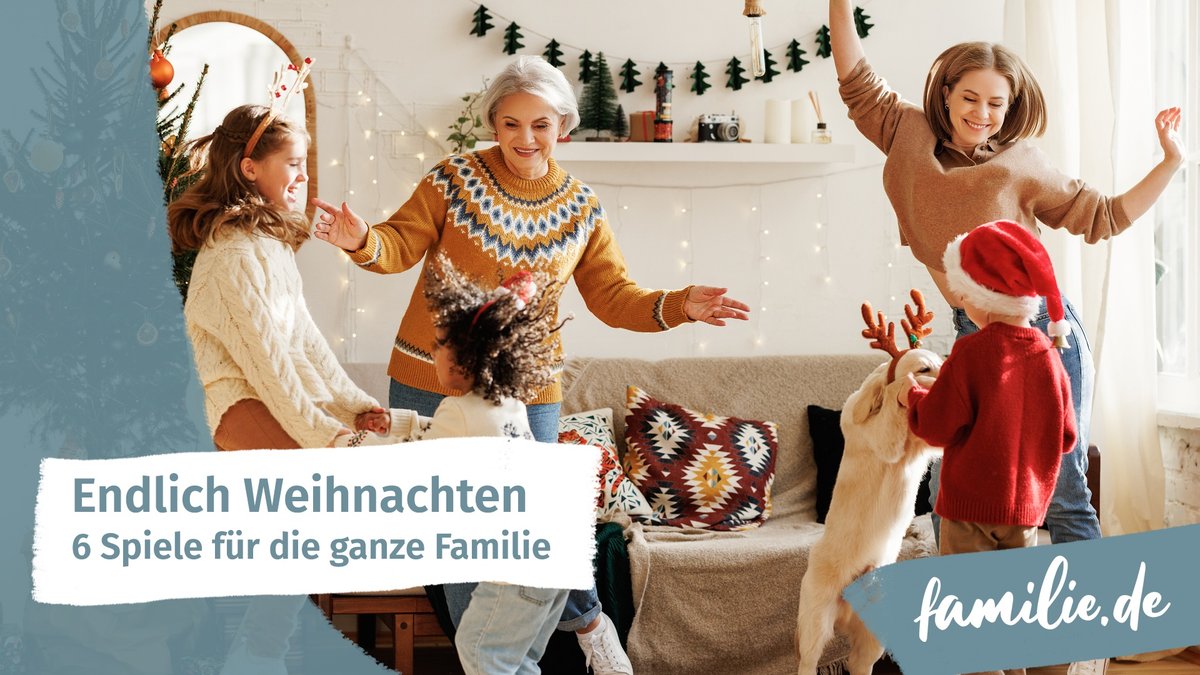 Endlich Weihnachten: 6 Spiele für die ganze Familie