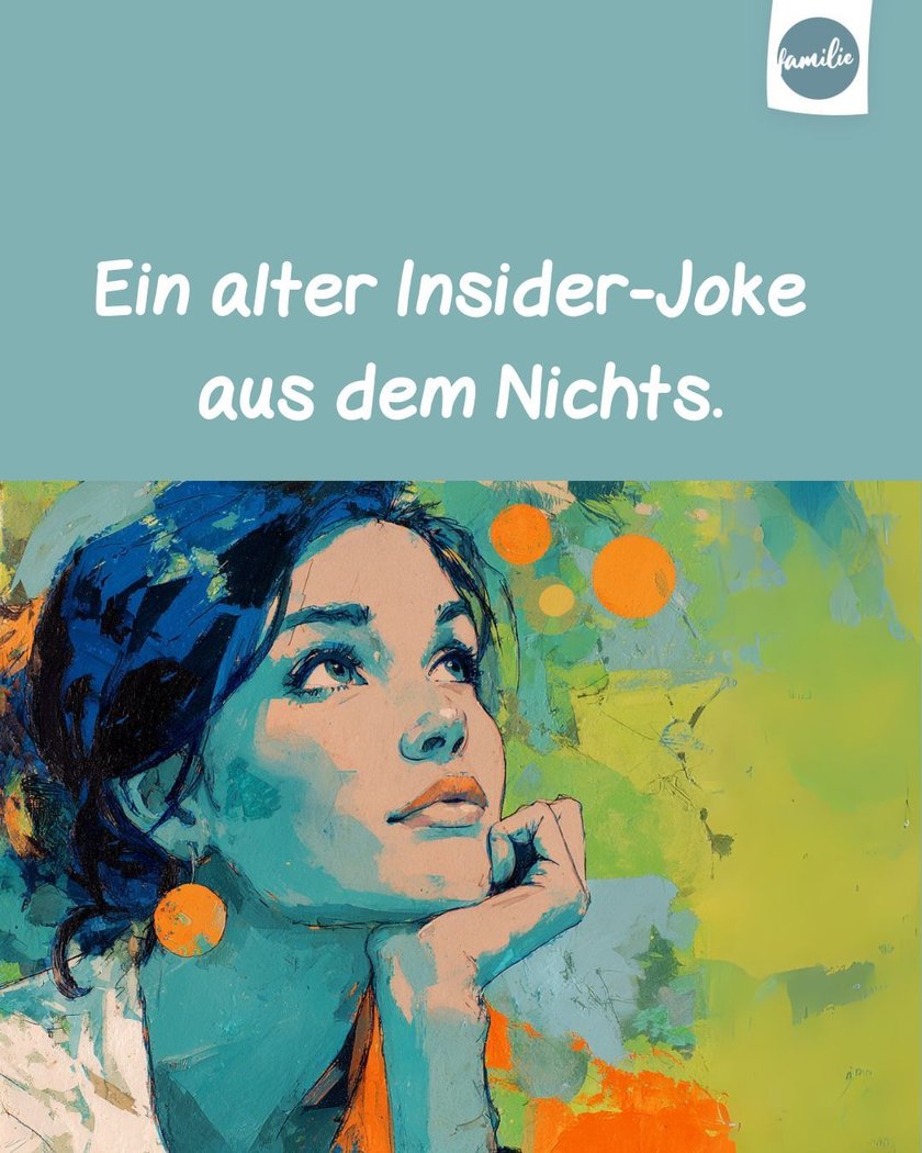 Ein alter Insider-Joke aus dem Nichts