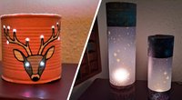 Super schön für den Herbst: 5 verschiedene DIY-Windlicht-Ideen