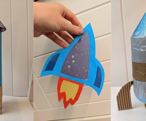 Raketen basteln: 5 lustige Ideen für kreative Kinder