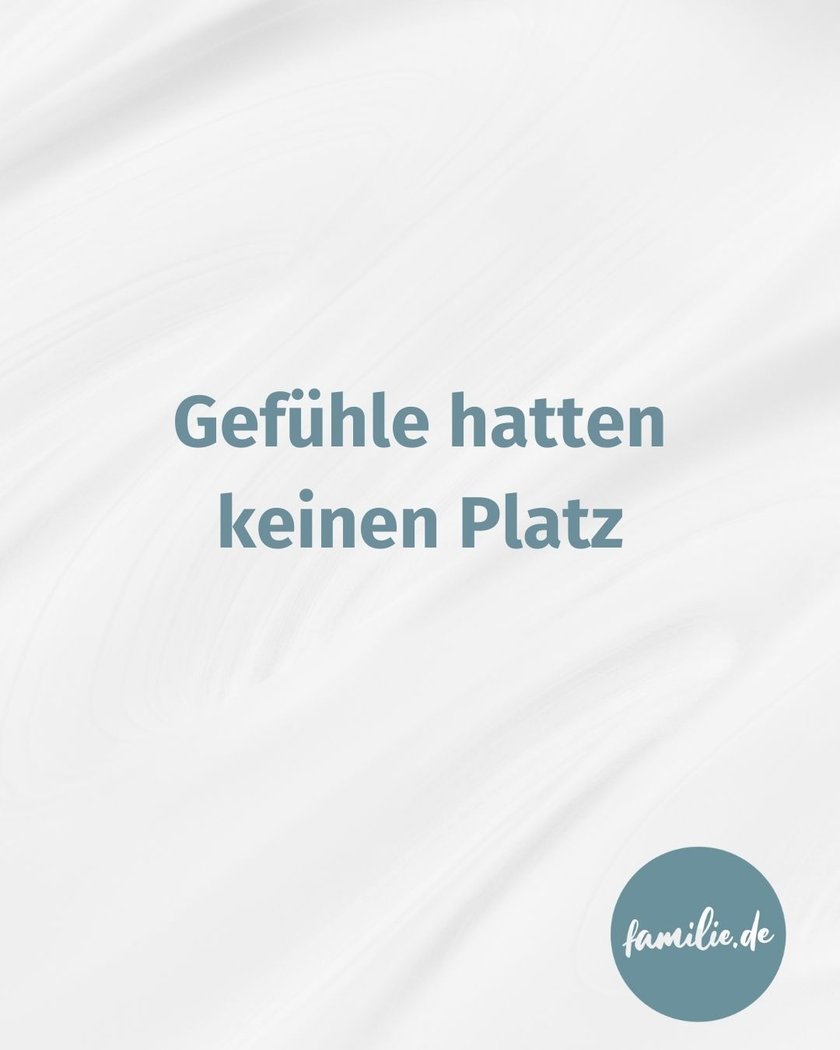 Gefühle hatten keinen Platz Gefühle hatten keinen Platz