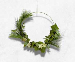 Minimalistisch, modern, mega einfach: Dieser DIY-Kranz trifft den Nerv aller Ü30er