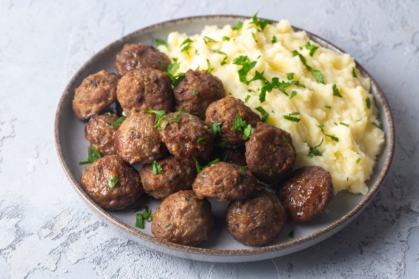 Vegane Kötbullar aus dem Airfryer