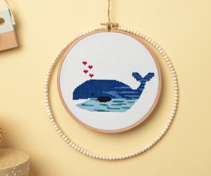 Wal sticken: Dieses zauberhafte Motiv solltet ihr ausprobieren