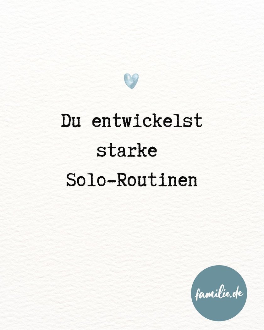 Du entwickelst starke Solo-Routinen