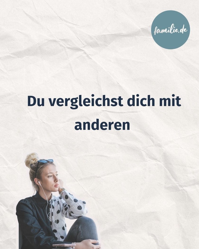 Du vergleichst dich mit anderen