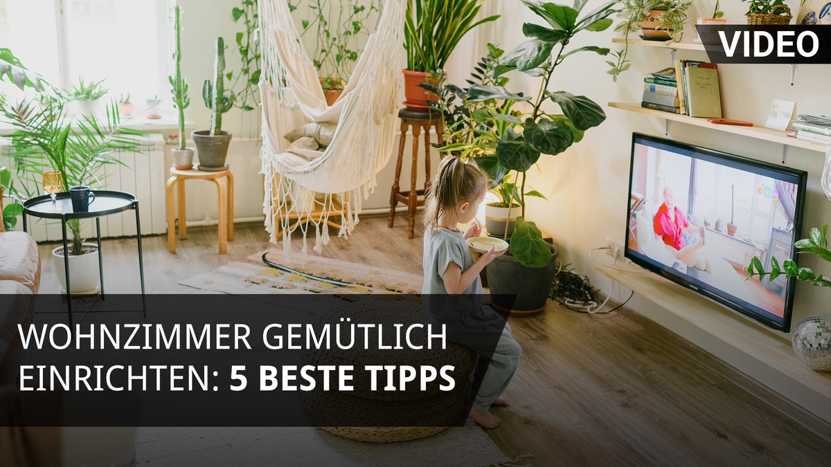 Wohnzimmer gemütlich einrichten: 5 beste Tipps