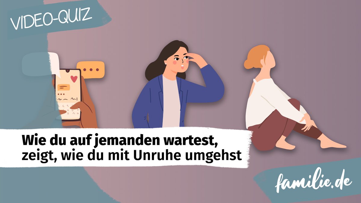 Was du tust, wenn du auf jemanden wartest, zeigt, wie du mit Unruhe umgehst