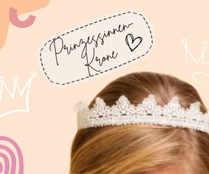 Krönchen basteln leicht gemacht: Zaubert in 5 Minuten eure eigene Prinzessinnen-Krone