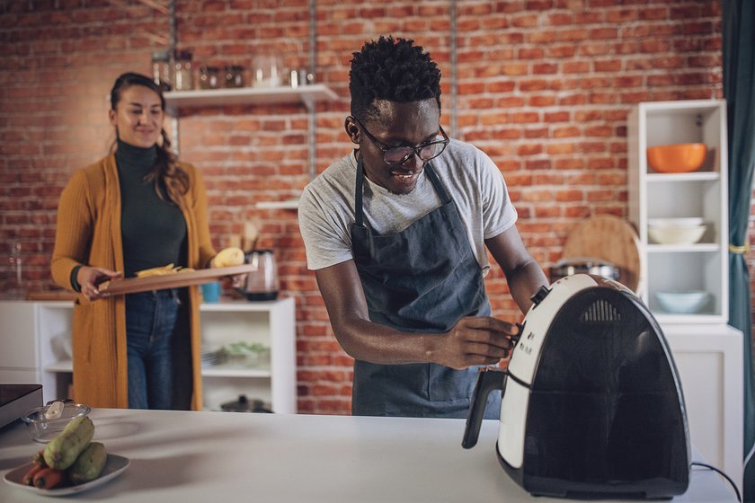 Vegane Snacks aus dem Airfryer zum Veganuary